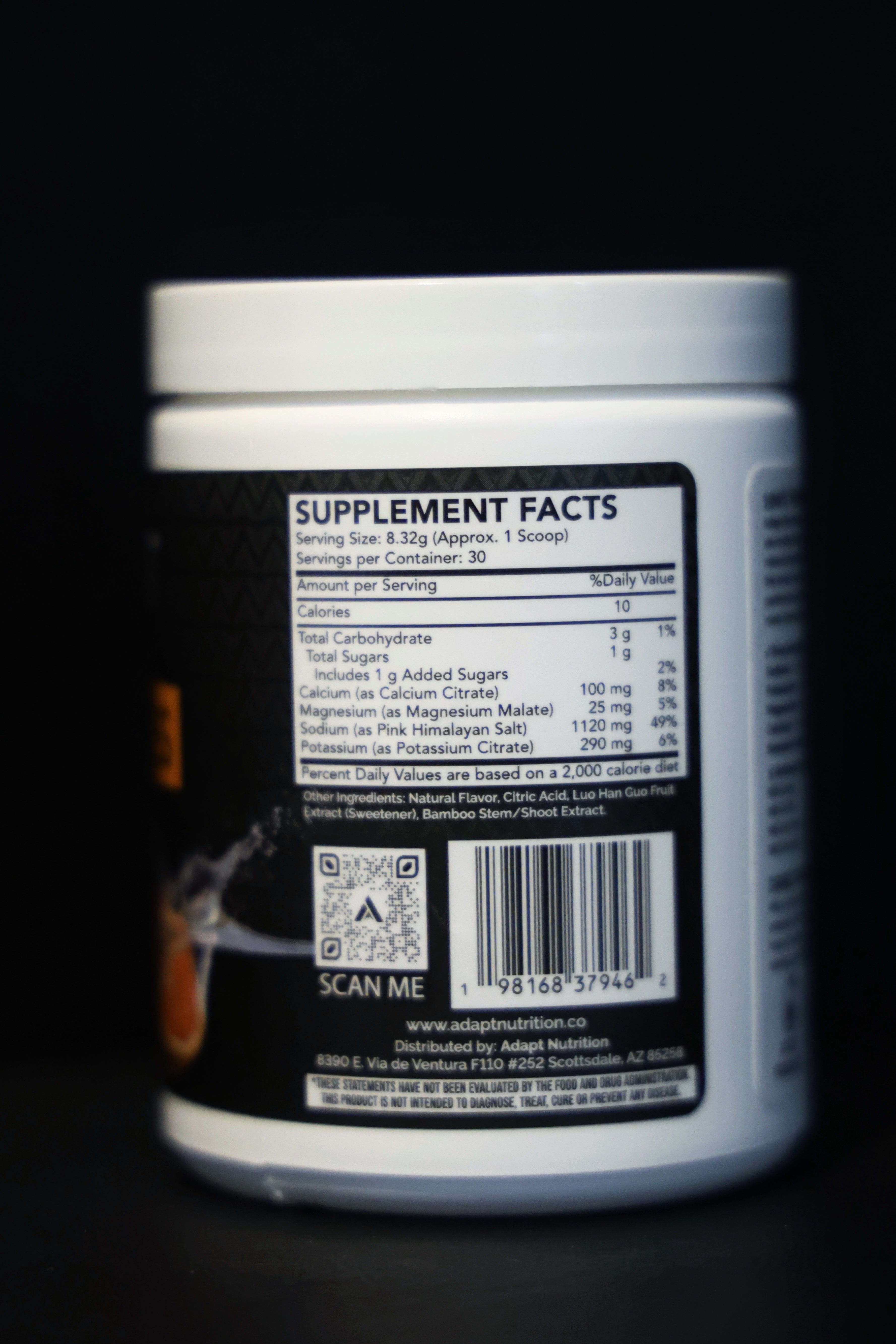 ORANGE ELECTROLYTES